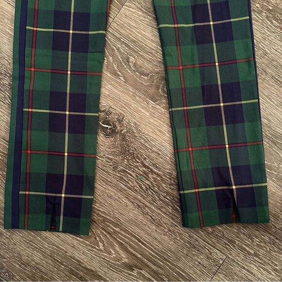 Gretchen Scott GripeLess Pull On Pant - Plaidly Cooper - Picture 7 of 9